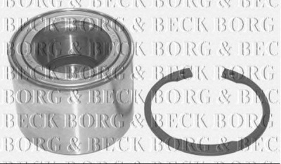 BORG & BECK bwk1052 -  Комплект подшипника ступицы колеса